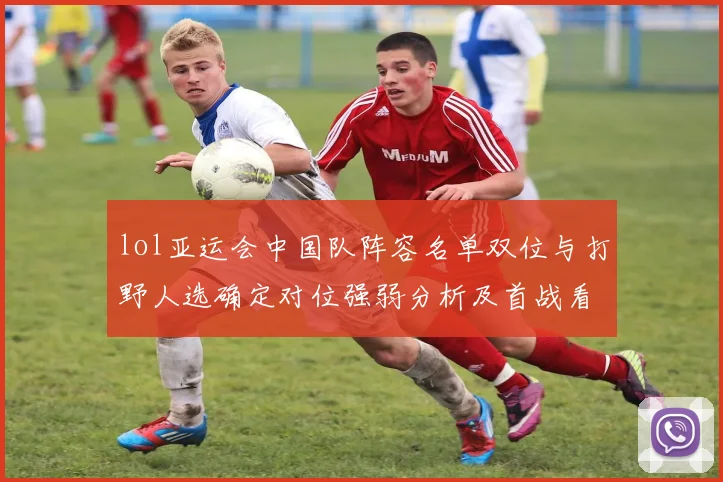 lol亚运会中国队阵容名单双位与打野人选确定对位强弱分析及首战看点