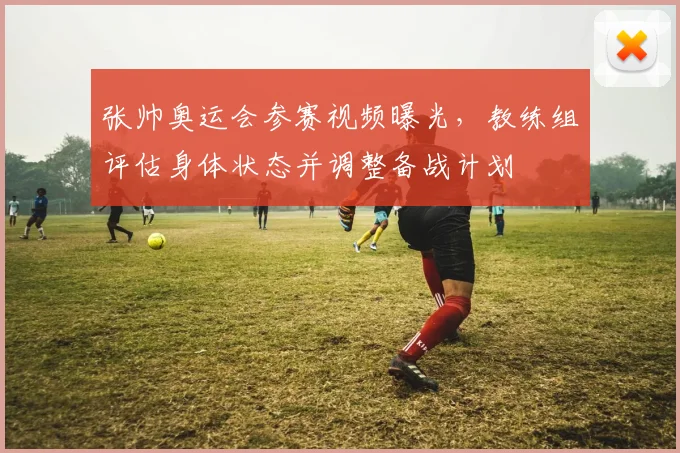 张帅奥运会参赛视频曝光，教练组评估身体状态并调整备战计划